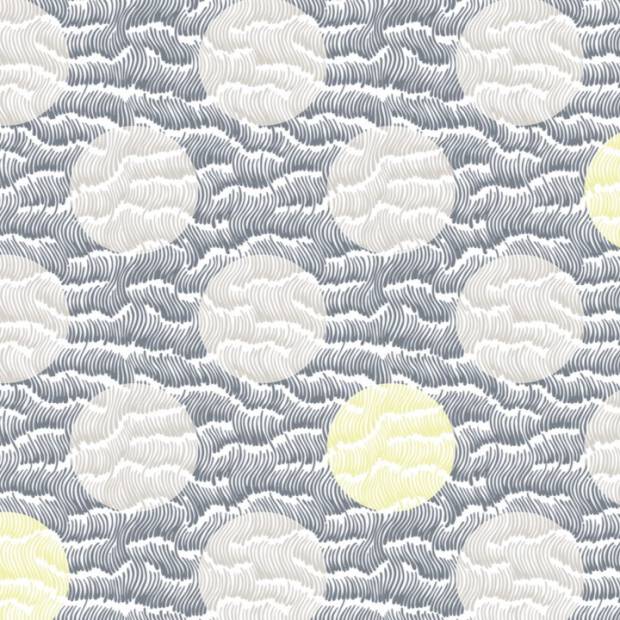 Papier Peint WAVEDOTS