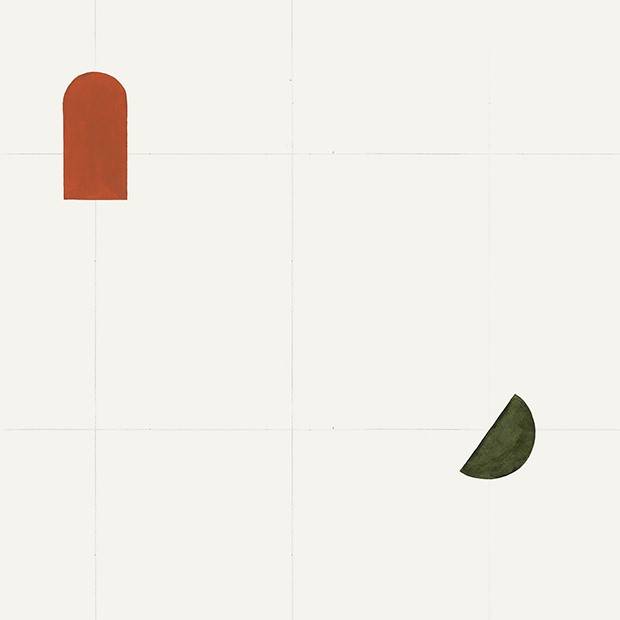 Papier peint Shape Study non tissé