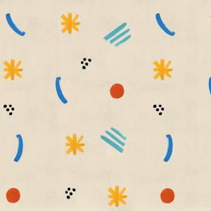 Papier peint Panoramique Cosmic Childhood non tissé