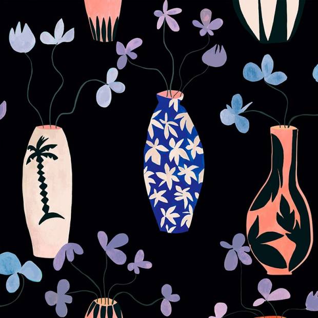 Papier peint Vase of Paradise non tissé
