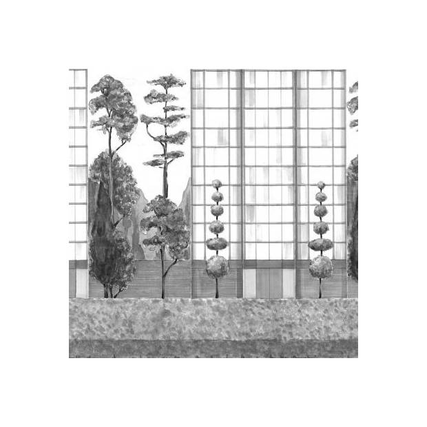 Panoramique Urban Garden non tissé