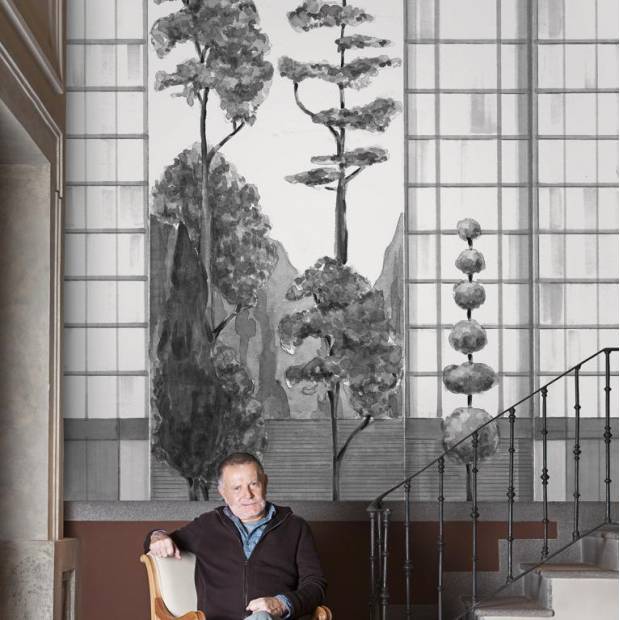 Panoramique Urban Garden vinyle