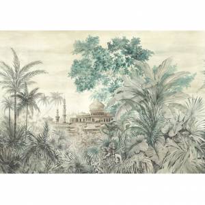 Papier peint Panoramique Taj Mahal Vinyle