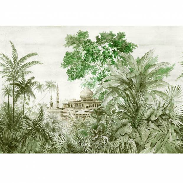 Papier peint Panoramique Taj Mahal Non Tissé