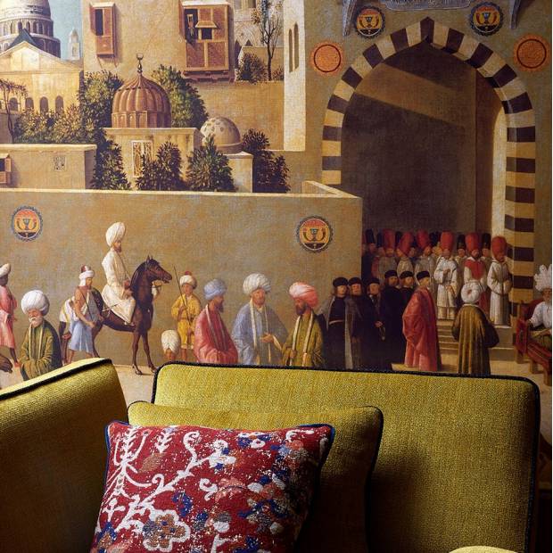 Papier peint Frise Ambassade Vénitienne à Damas