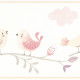 Papier Peint Frise Rose