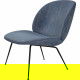 Chaise Beetle Lounge Black Base