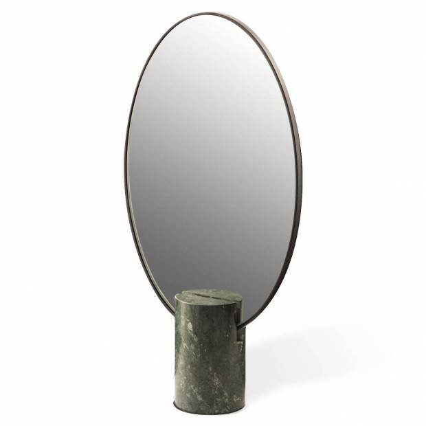 Miroir Oval Marbre