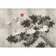 Papier peint panoramique Ukiyo Gold&Silver