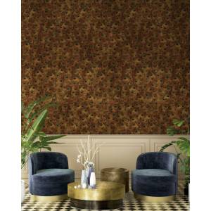 Papier peint panoramique Peafowl Gold&Silver