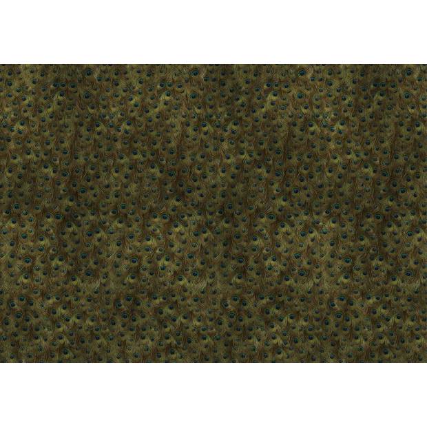 Papier peint panoramique Peafowl Gold&Silver