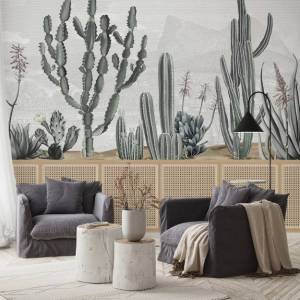 Papier peint Panoramique Rose Hill