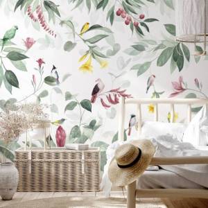 Papier peint Panoramique Birds Island