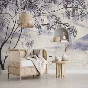 Papier peint Panoramique La Princesse Des Glycines