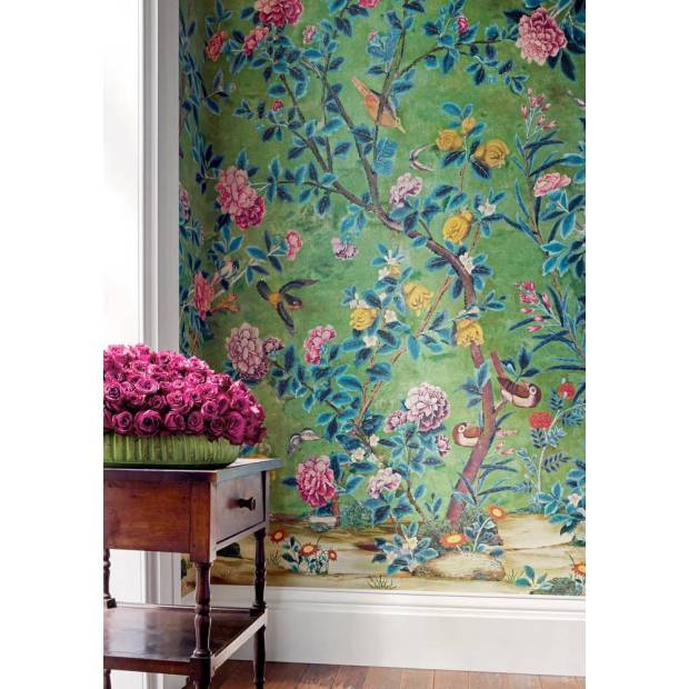 Papier Peint Panoramique Jardin Bloom Mural
