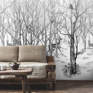 Papier Peint Forêt Enchantée