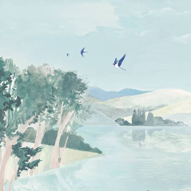 Papier peint Panoramique sur mesure La Légende des Hirondelles