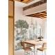 Papier peint panoramique sur mesure Succulentes