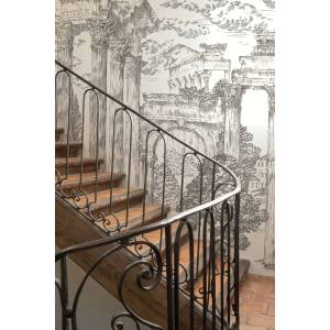 Papier peint Panoramique Ruins en Lin