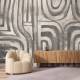 Papier peint Panoramique sur mesure Ethnic Geometry