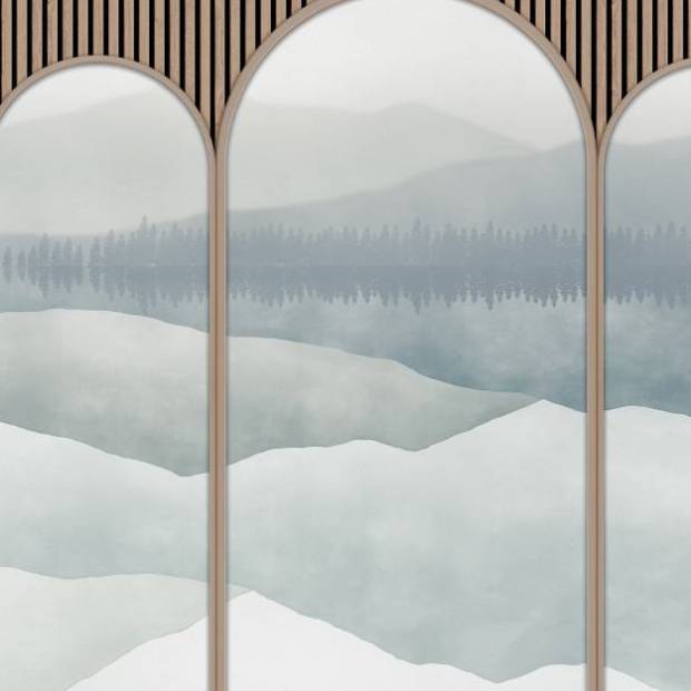 Papier peint Panoramique sur mesure Astrée