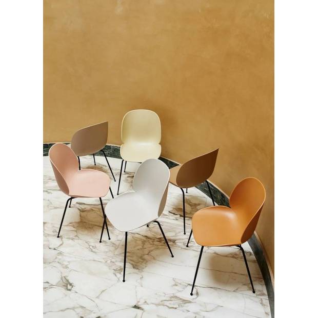 Beetle Dining Chair - Un-Upholstered, Conic base