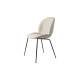 Beetle Dining Chair - Fully Upholstered, Conic base