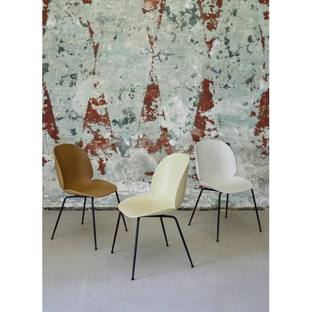 Beetle Dining Chair - Un-Upholstered, Conic base