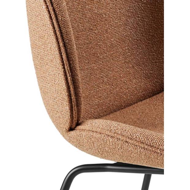 Beetle Dining Chair - Fully Upholstered, Conic base