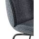 Beetle Dining Chair - Fully Upholstered, Conic base