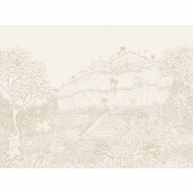 Papier peint Panoramique sur mesure Jardin Suspendu