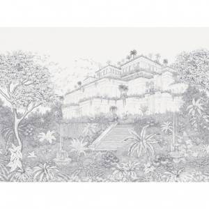 Papier peint Panoramique sur mesure Jardin Suspendu