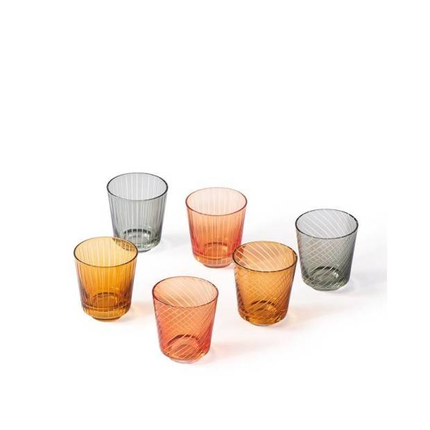 Set de 6 Tumblers Library