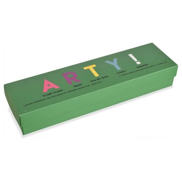 Coffret de 5 bougies Arty