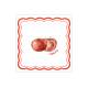 Lot 20 serviette tomate asperge