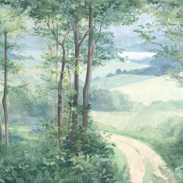 Papier peint Panoramique sur mesure l'Orée du bois