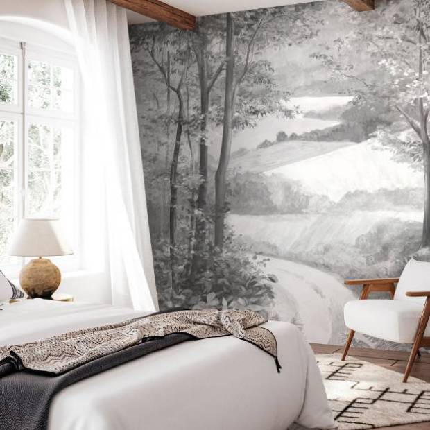 Papier peint Panoramique sur mesure l'Orée du bois