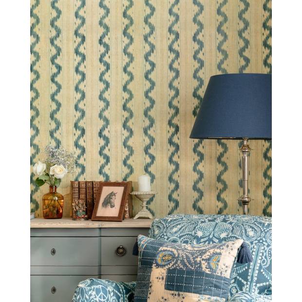 Papier Peint Vintage Ikat