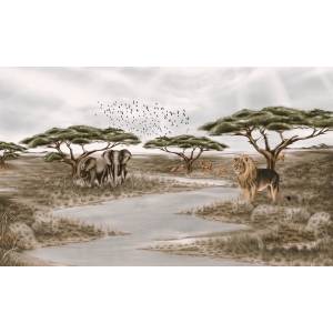 Papier peint Panoramique sur mesure Wild Life