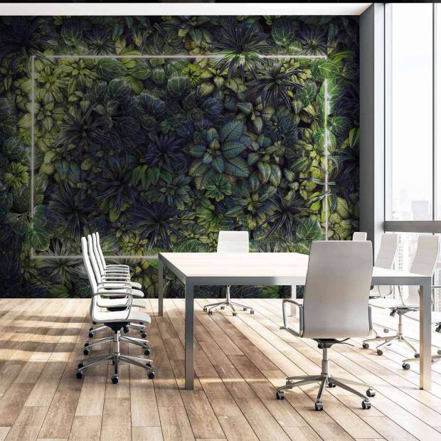 Papier peint Panoramique sur mesure Green Wall