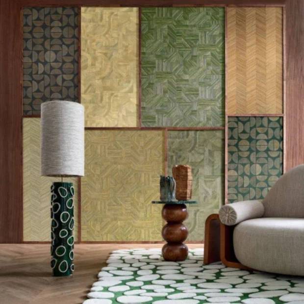 Papier peint Intarsia