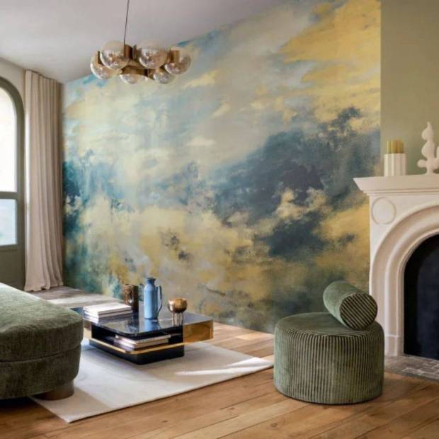 Papier peint panoramique Heure Dorée