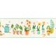 Papier Peint Frise Garden Grow