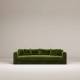 Canapé Bellechasse light 4 places - tissu velours brut
