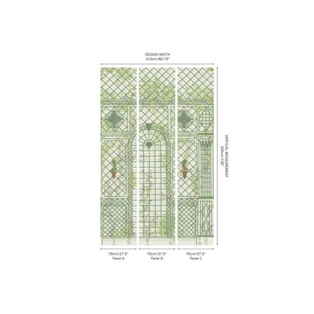 Papier peint l'orangerie