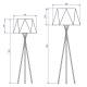 Lampadaire Solitaire