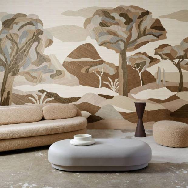 Papier peint Panoramique Under the Sycamore Tree
