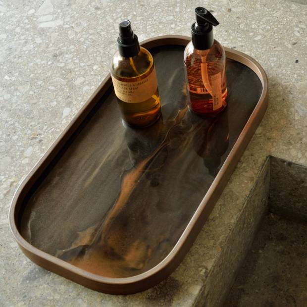 Plateau en verre Organic