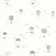 Papier Peint Ballons in the Cloud