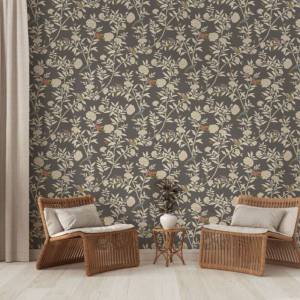 Papier peint Roseberry with birds